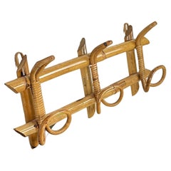 Bamboo Wall Hanger, Italy, 1950s
