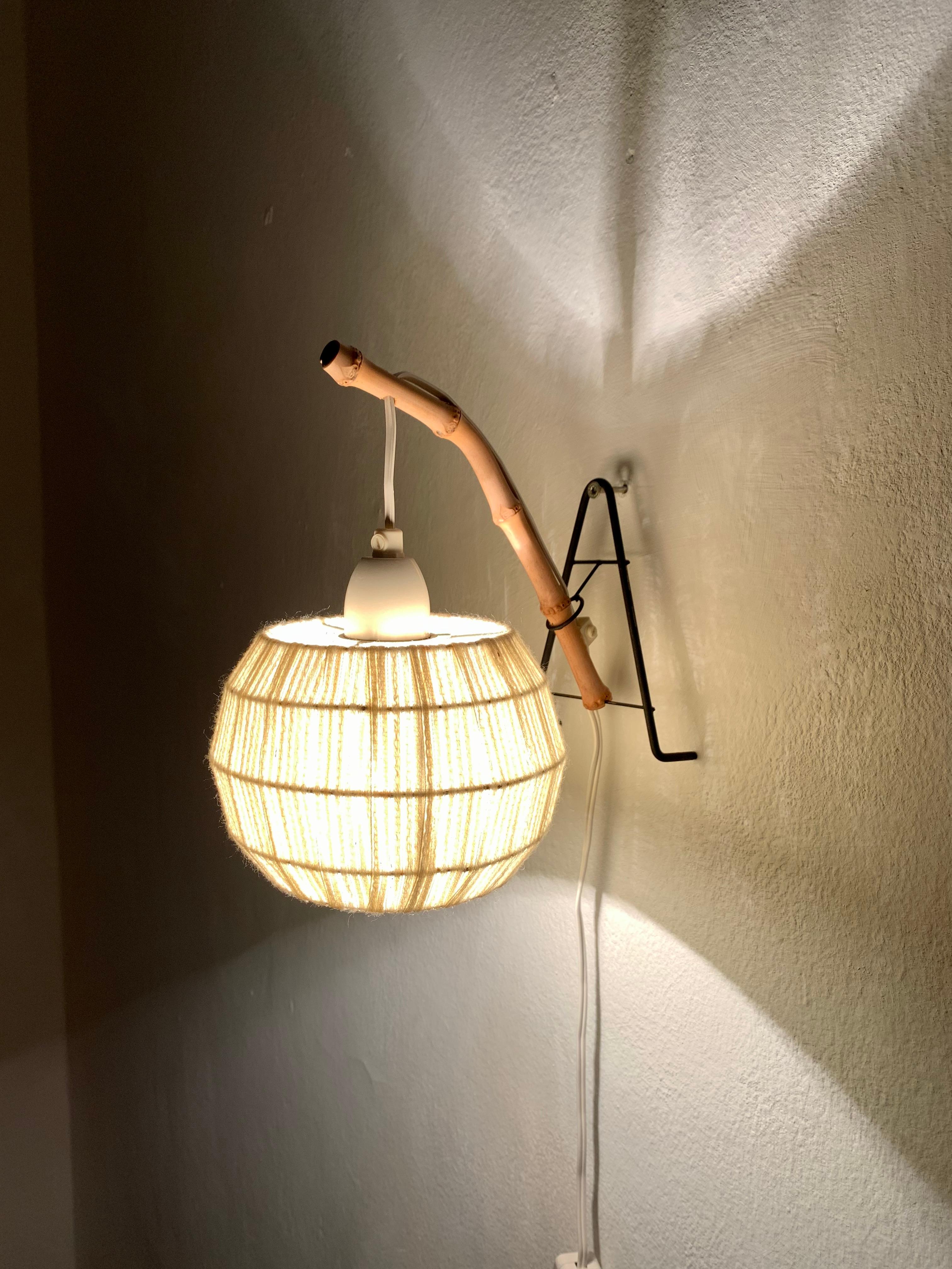 Bamboo Wall Lamp 4