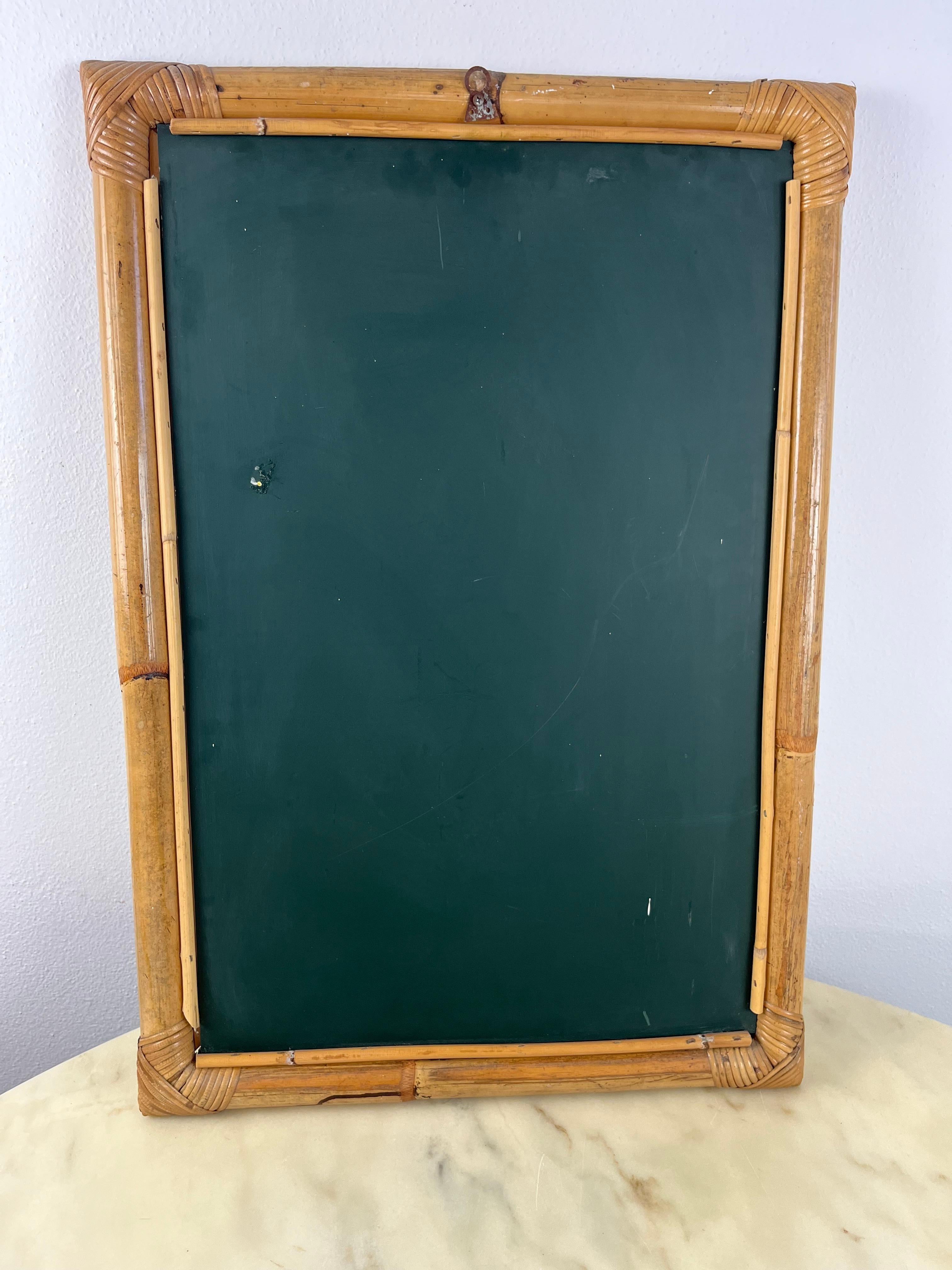 Other Bamboo Wall Mirror, Italy, 1960s For Sale