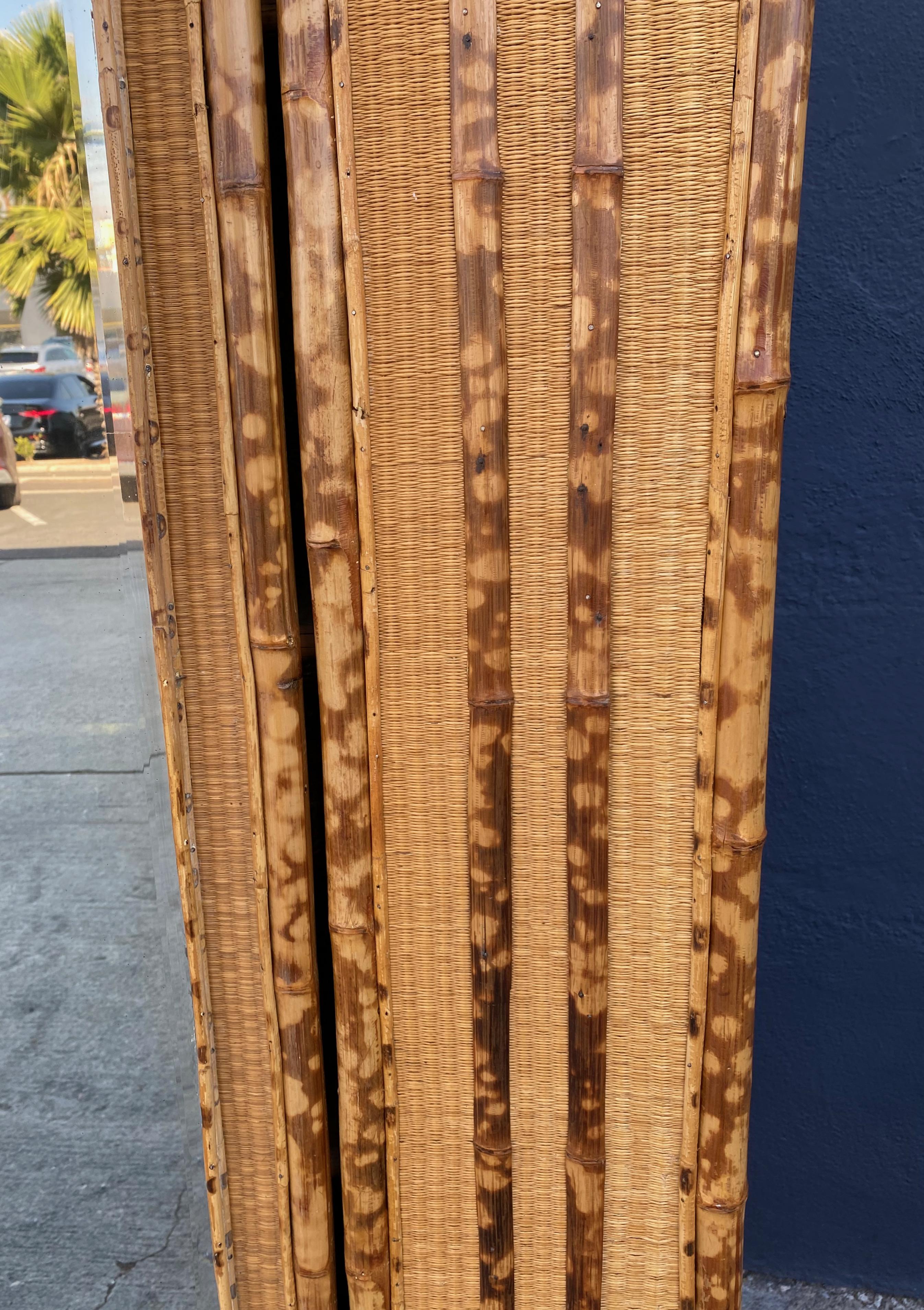 Bamboo Wardrobe, c. 1900 For Sale 1