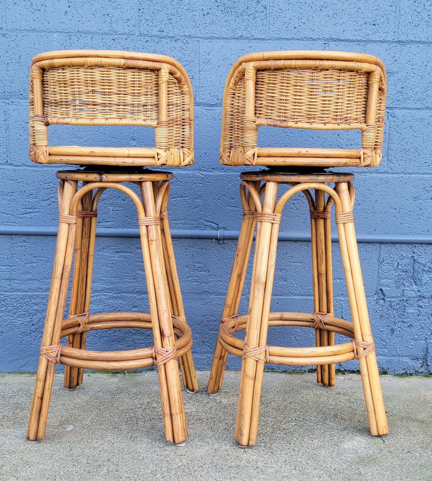 wicker bar stools with backs