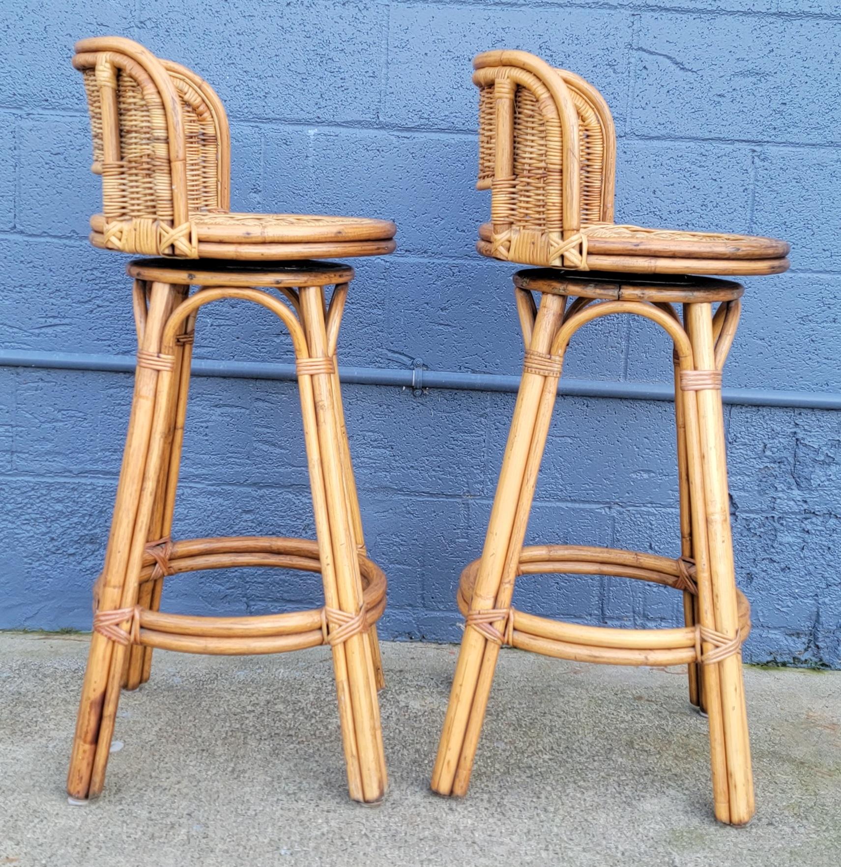 bamboo bar stools with backs