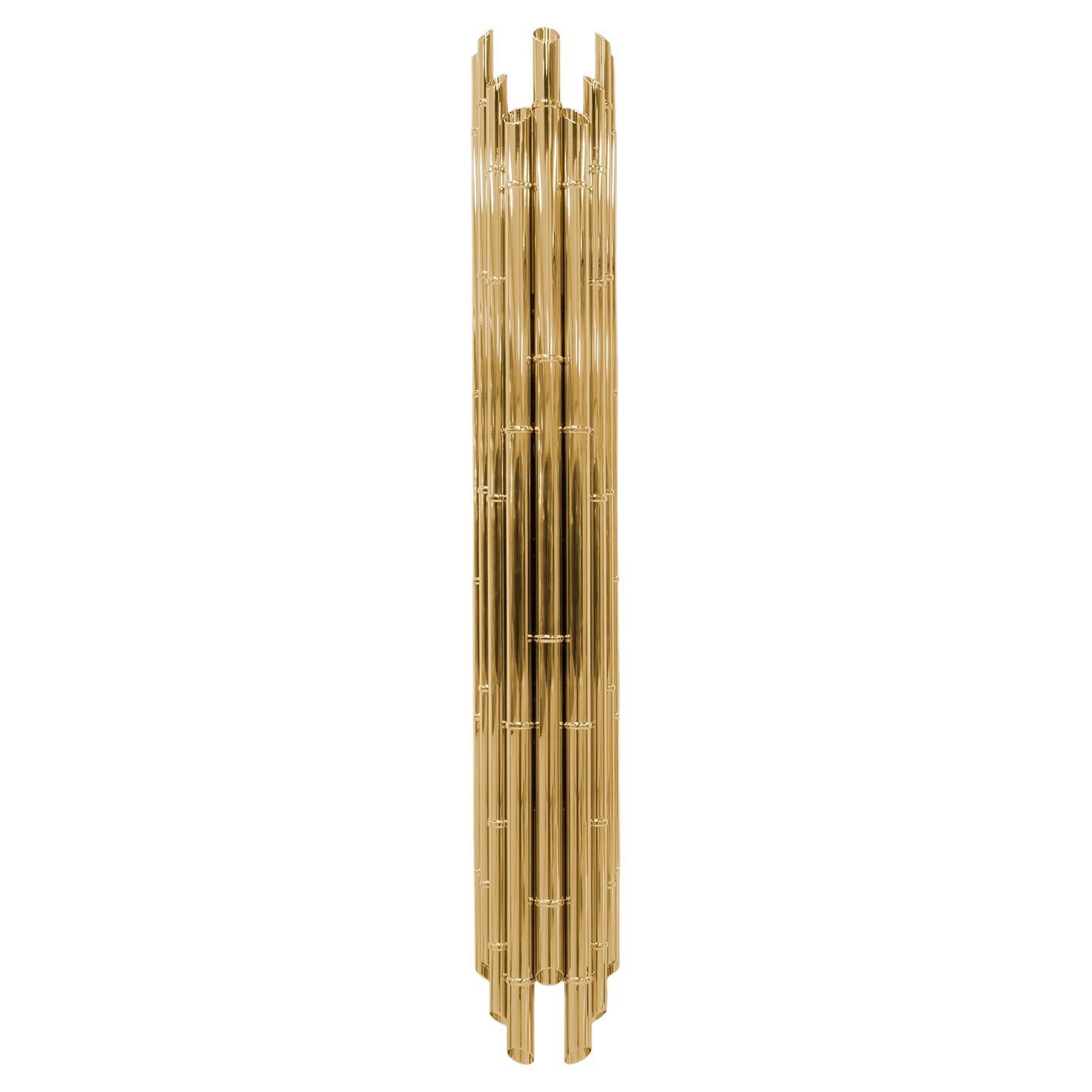 Bamboo XL Wall Lamp For Sale