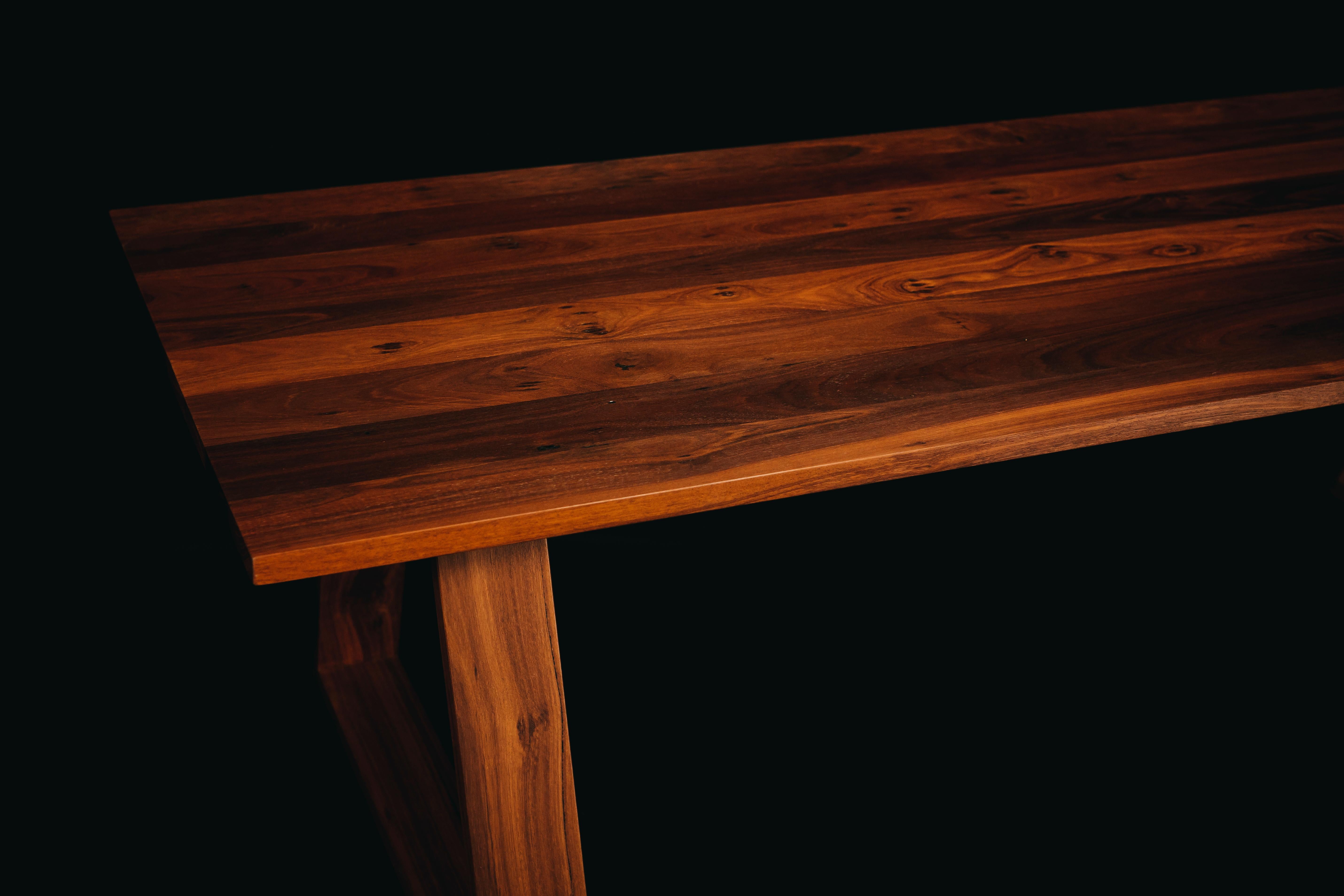 Bambra Dining Table, Handcrafted in Western Australian Jarrah Hardwood
