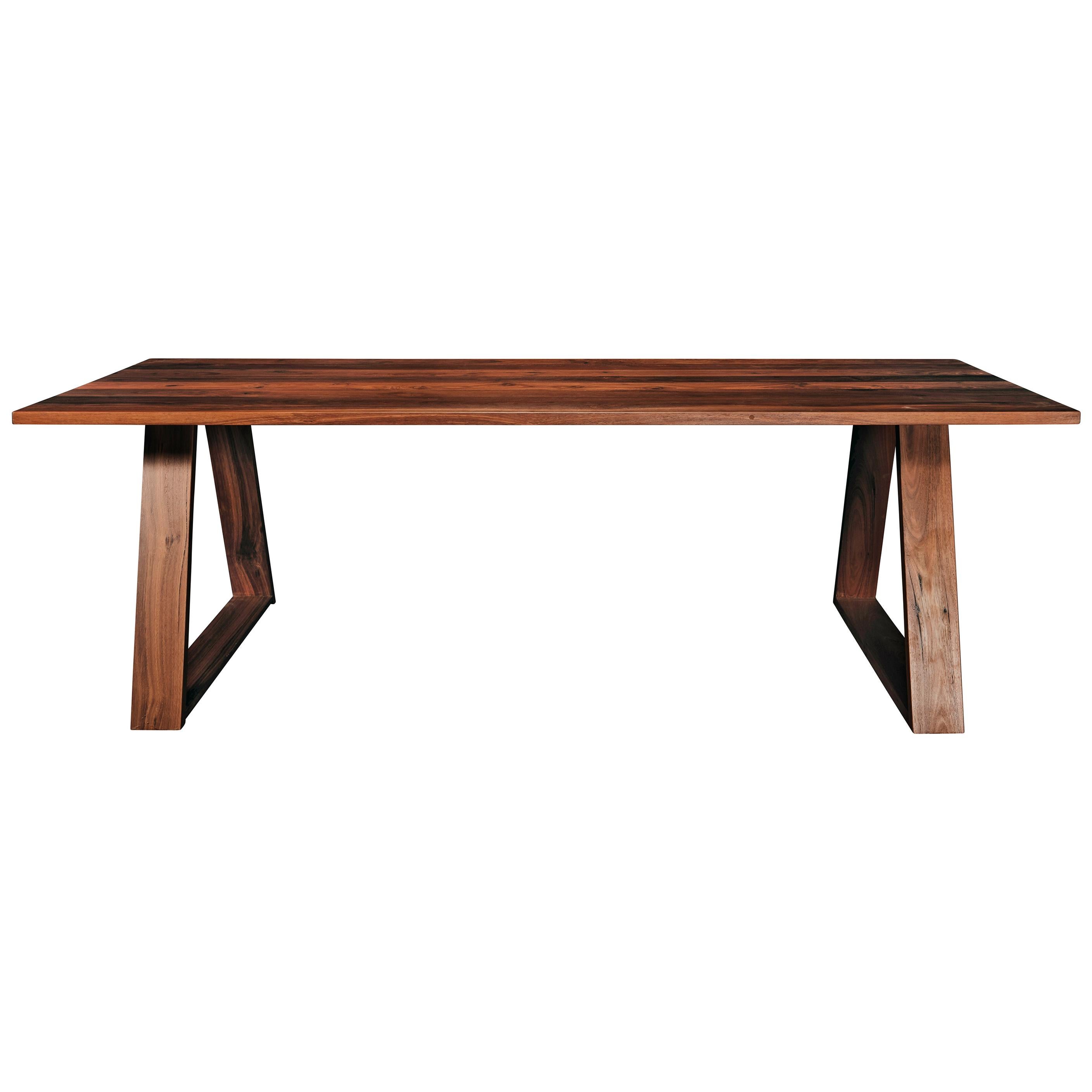 Large Reclaimed Australian Hardwood Dining Table For Sale at 1stDibs