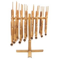 Bambu Sculpture Music Instrument, circa 1950