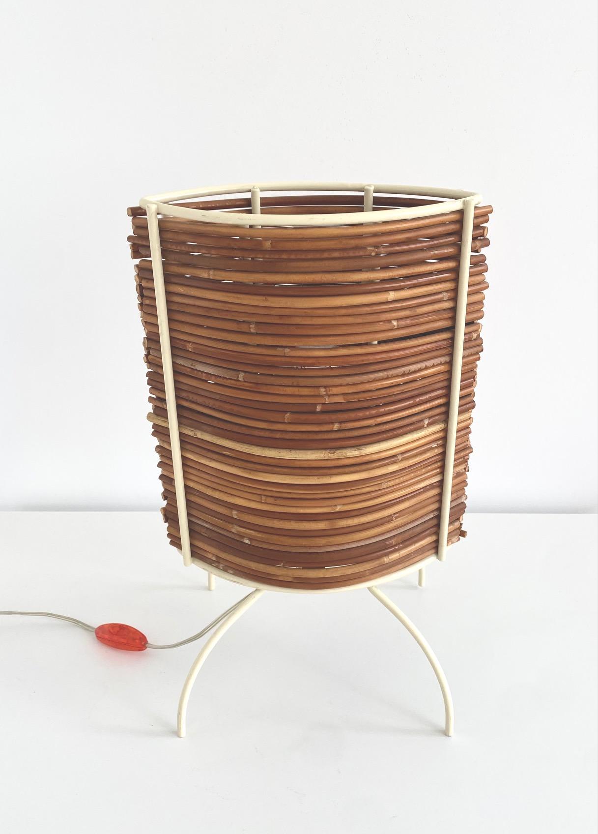 Bambu Table Lamp by Fernando & Humberto Campana for Fontana Arte, 2000 In Good Condition For Sale In PARIS, FR