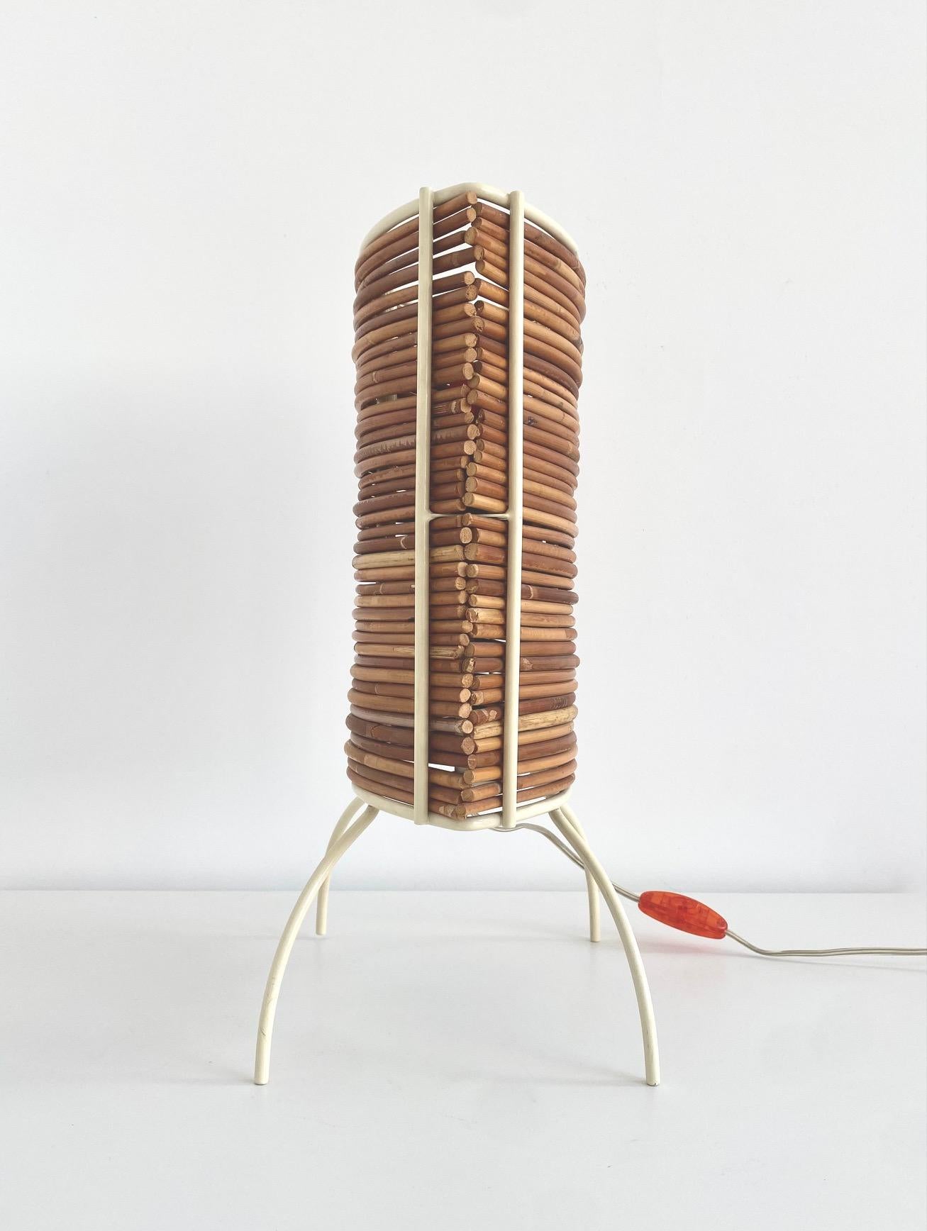 Metal Bambu Table Lamp by Fernando & Humberto Campana for Fontana Arte, 2000 For Sale