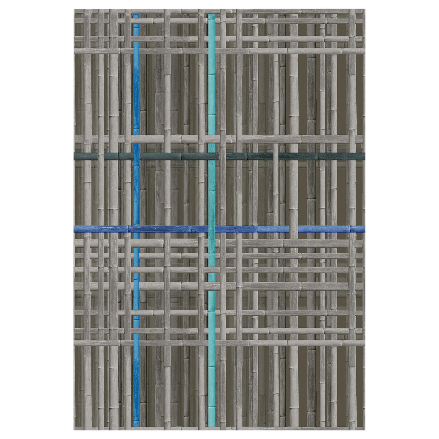 Bambù TS Elements by Wall&decò Color Variation 'Blue' TSBA027