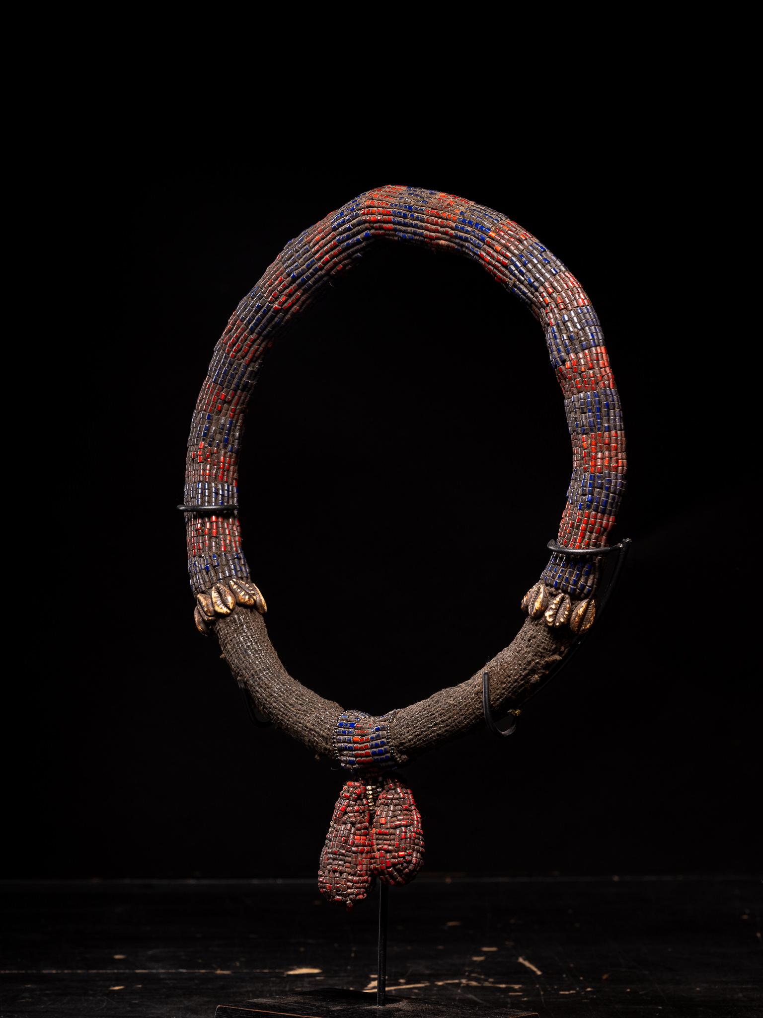 Bamileke beaded Collar or Torque, Cameroon 

Private collection Brussels

