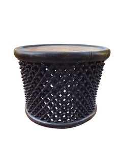 Bamileke Carved Round Table