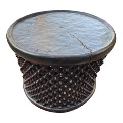 Bamileke Carved Round Table