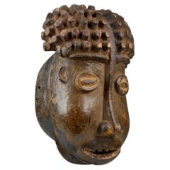 Máscara bamileke con recibo original de Sotheby's adjunto de 1979, Camerún
