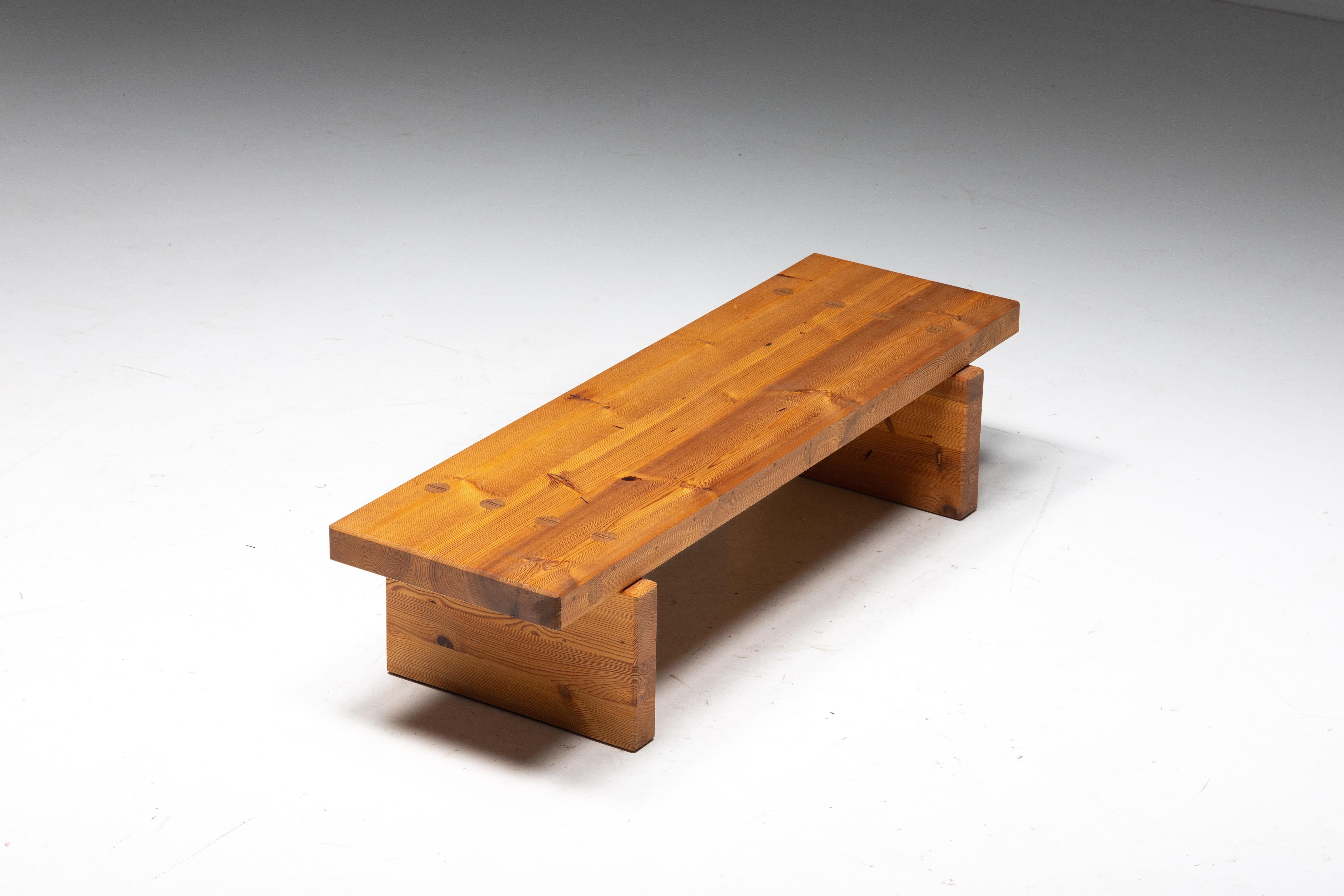 Travail du bois Banc 