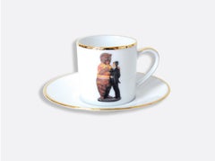 Banality Series AD Cup and Saucer Set by Jeff Koons