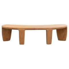 Banana Wood Bench by CEU Studio, Represented by Tuleste Factory