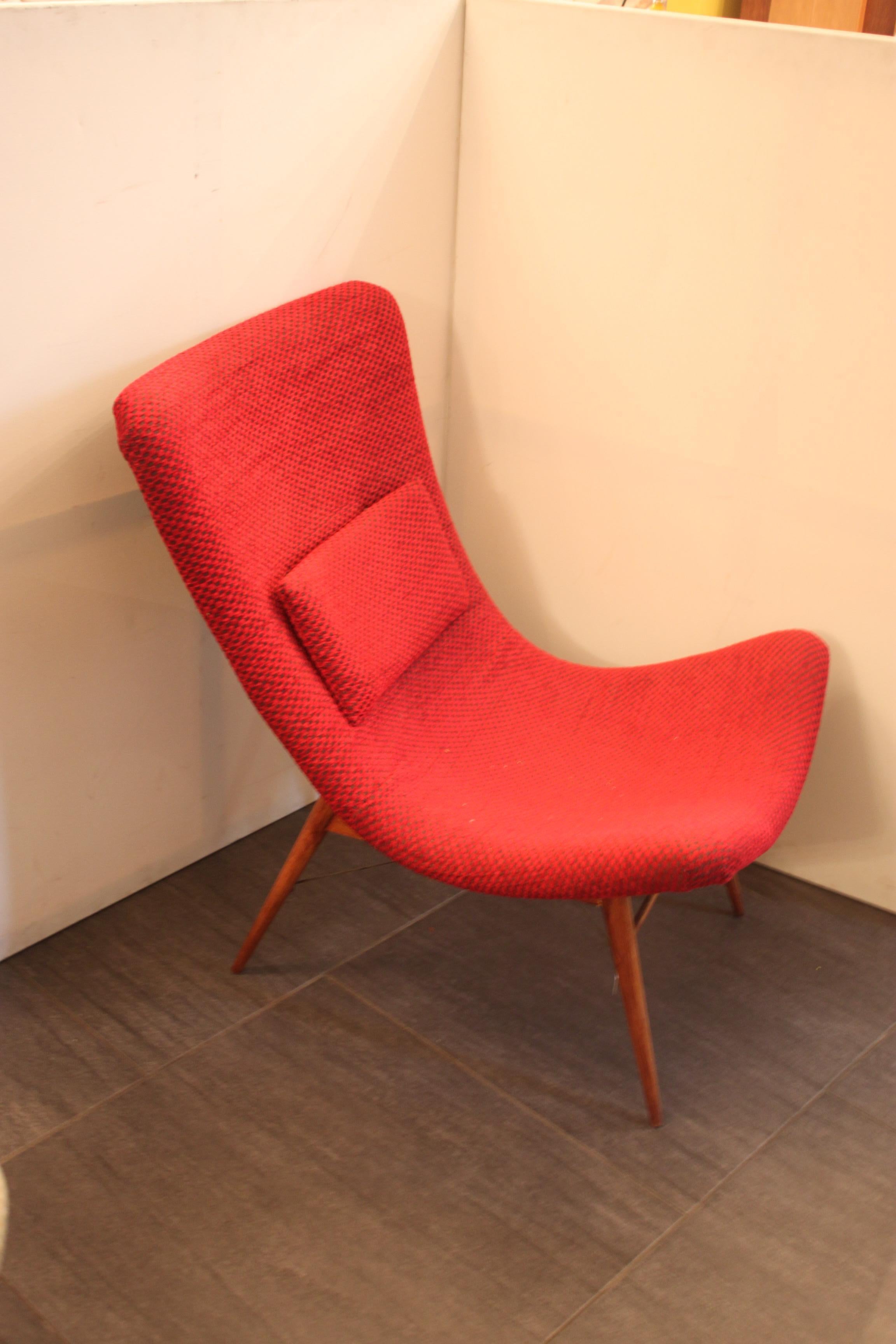 Banana Chair by Miroslav Navratil for Cesky Navontek, 1959 For Sale 2