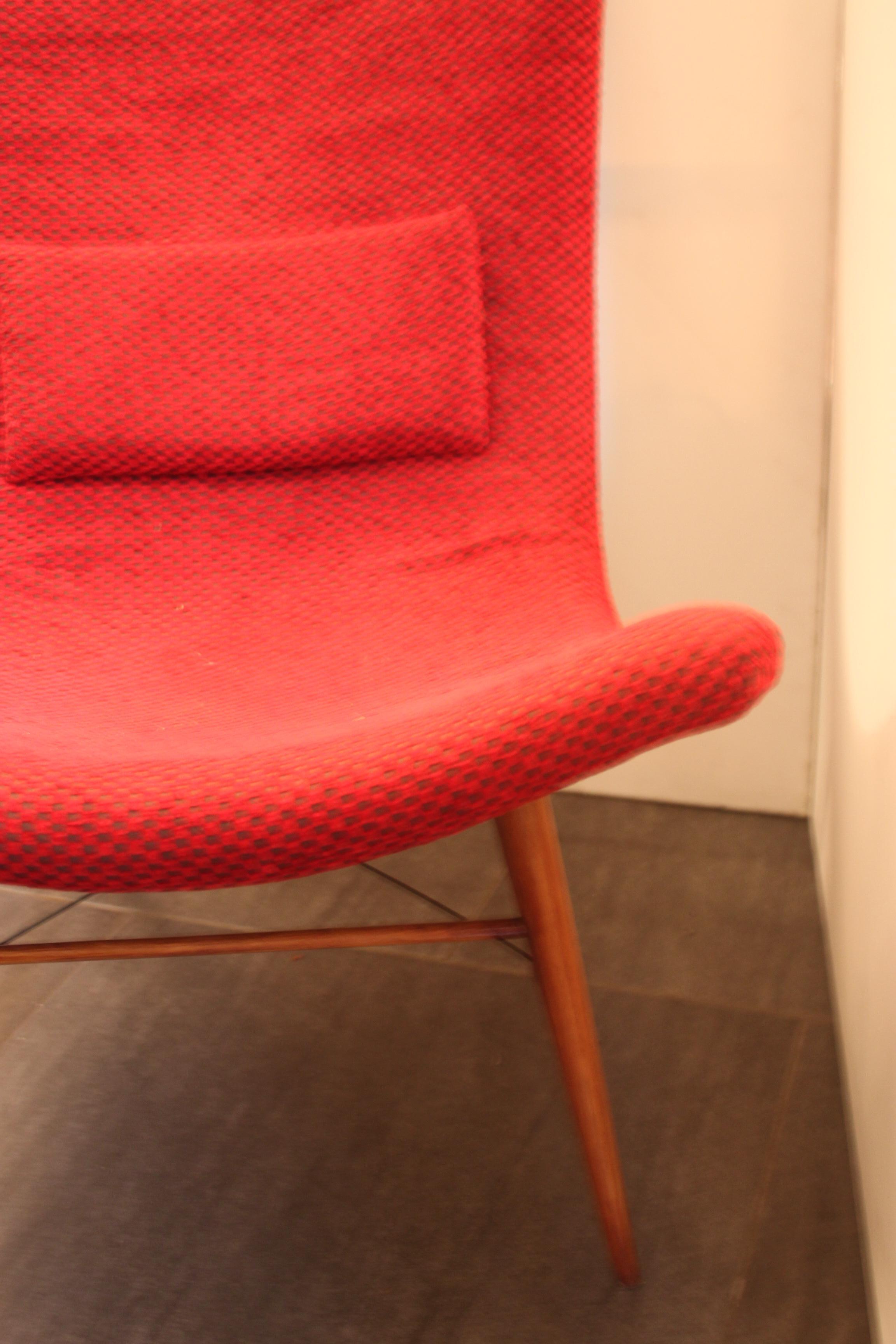 Czech Banana Chair by Miroslav Navratil for Cesky Navontek, 1959 For Sale