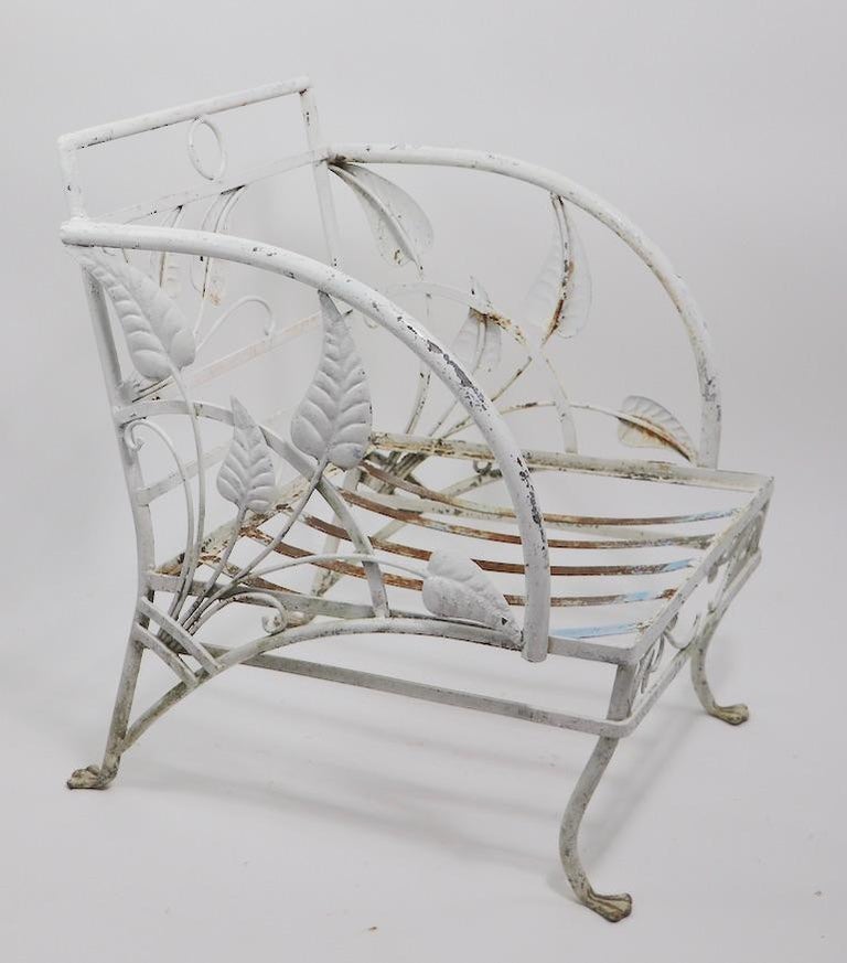 Banana Leaf Garden Patio Lounge Chair at 1stDibs