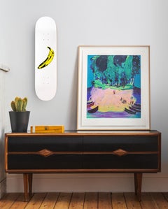 Banana Skateboard Deck after Andy Warhol