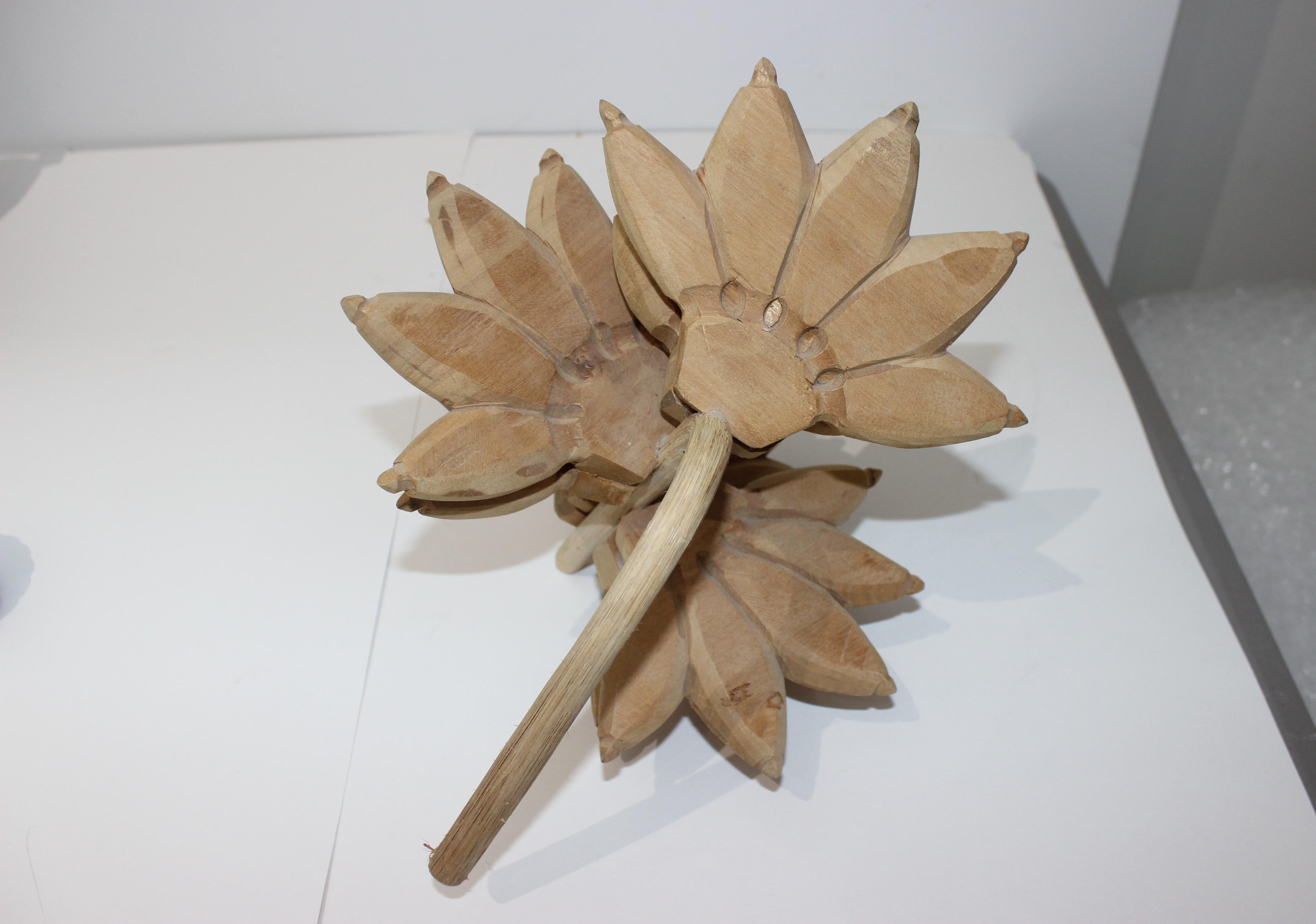 Banana Tree in Canvas and Wood 2