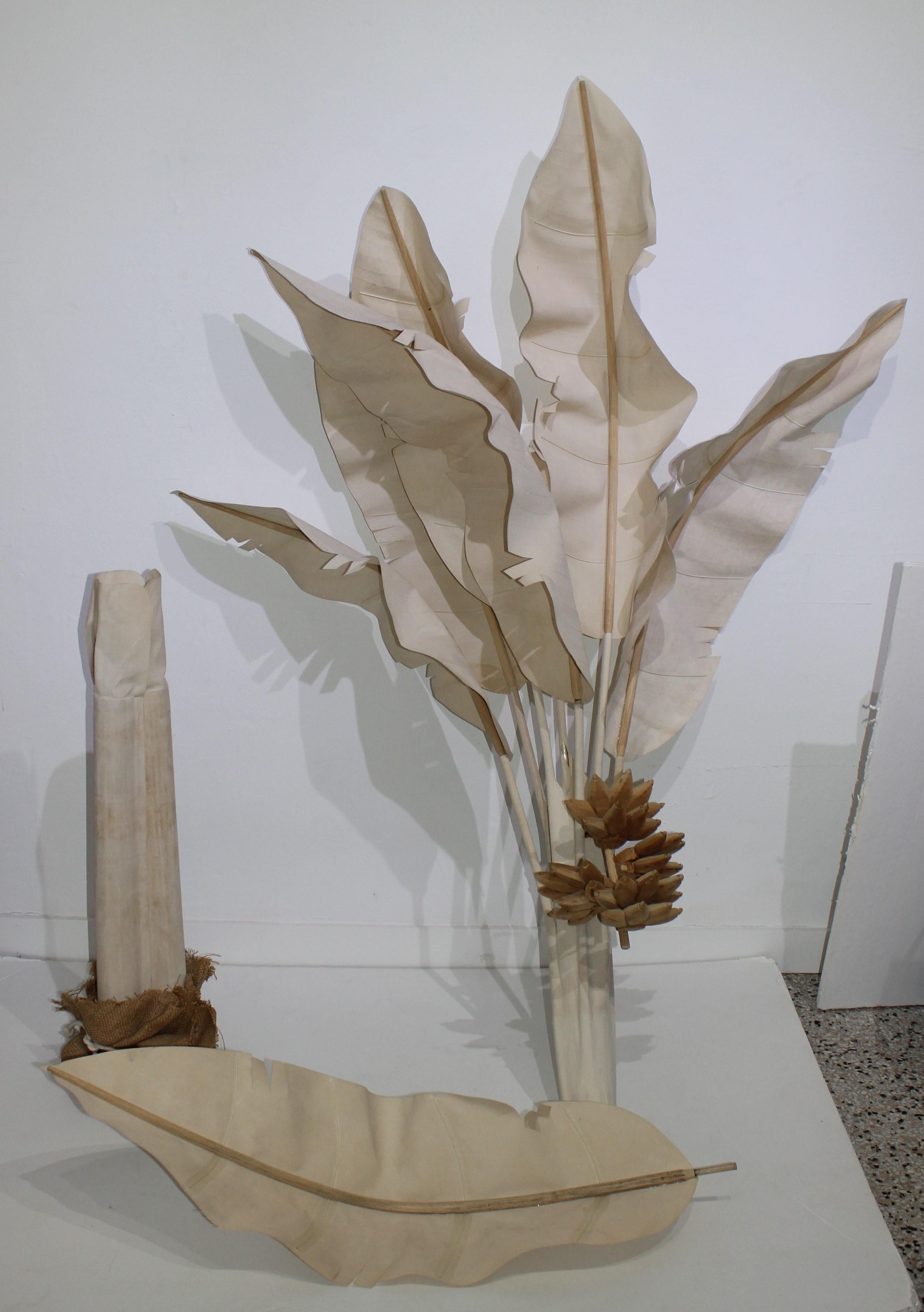 canvas banana tree