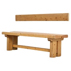 Banc Nova  by Charlotte Perriand, Les Arcs circa 1975