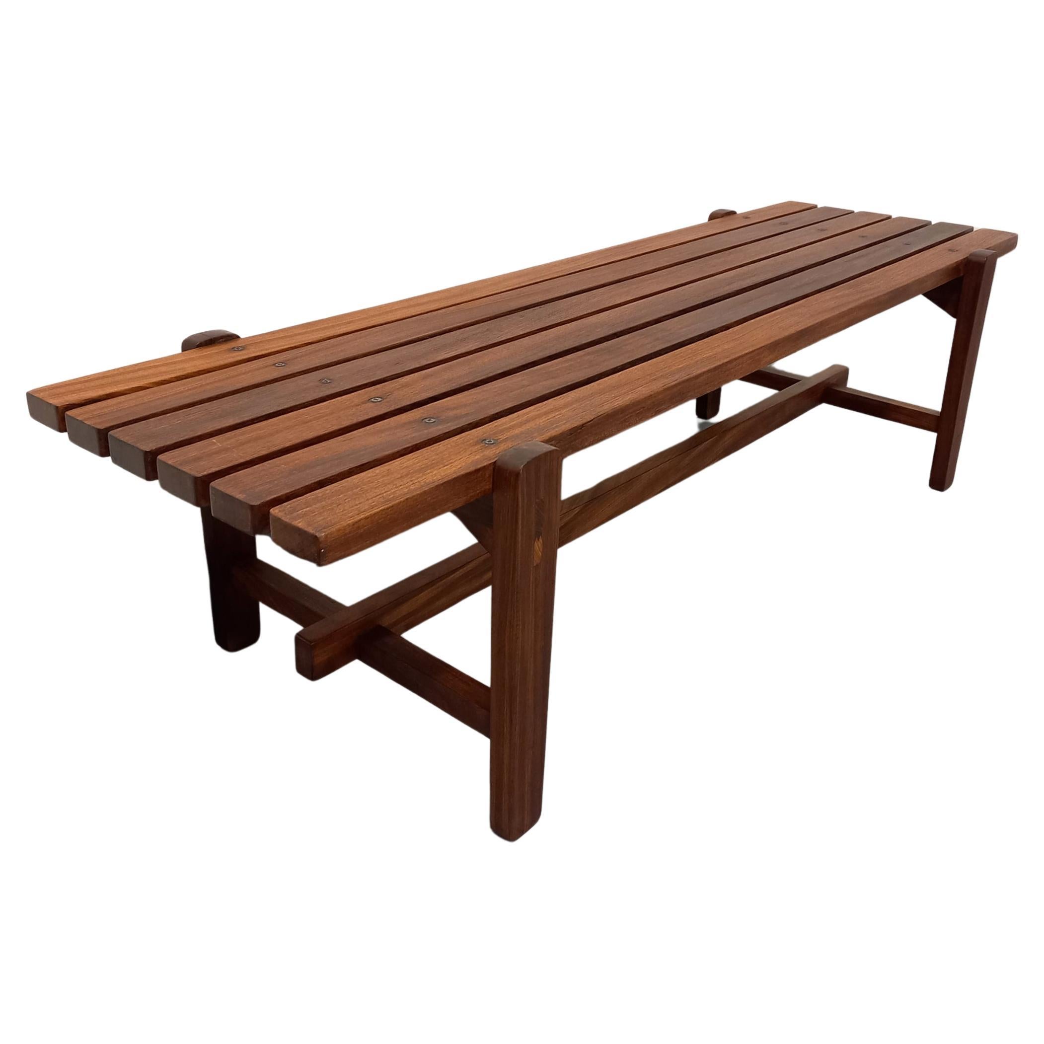 L'Atelier de Philippe: Table basse scandinave teck et palissandre années 50
