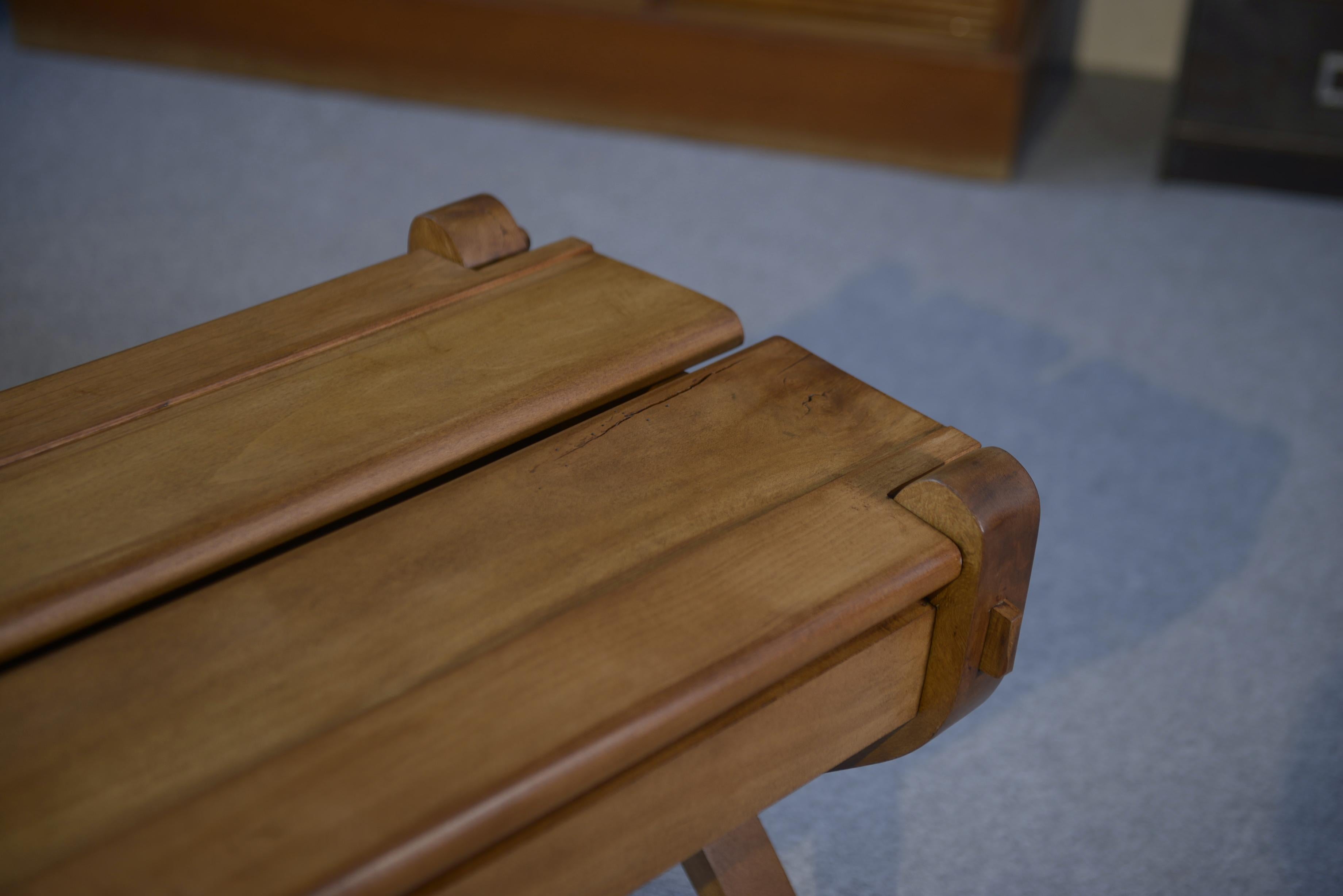 Banc Table travailleuse VOTRE Maison par Guillerme et Chambron 1950's in vendita 4