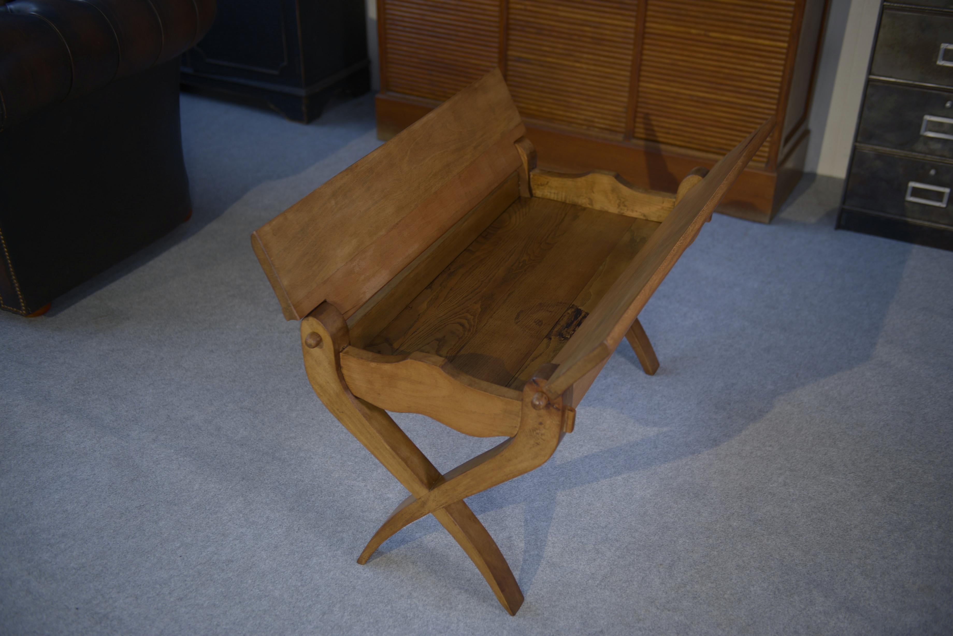 Francese Banc Table travailleuse VOTRE Maison par Guillerme et Chambron 1950's in vendita