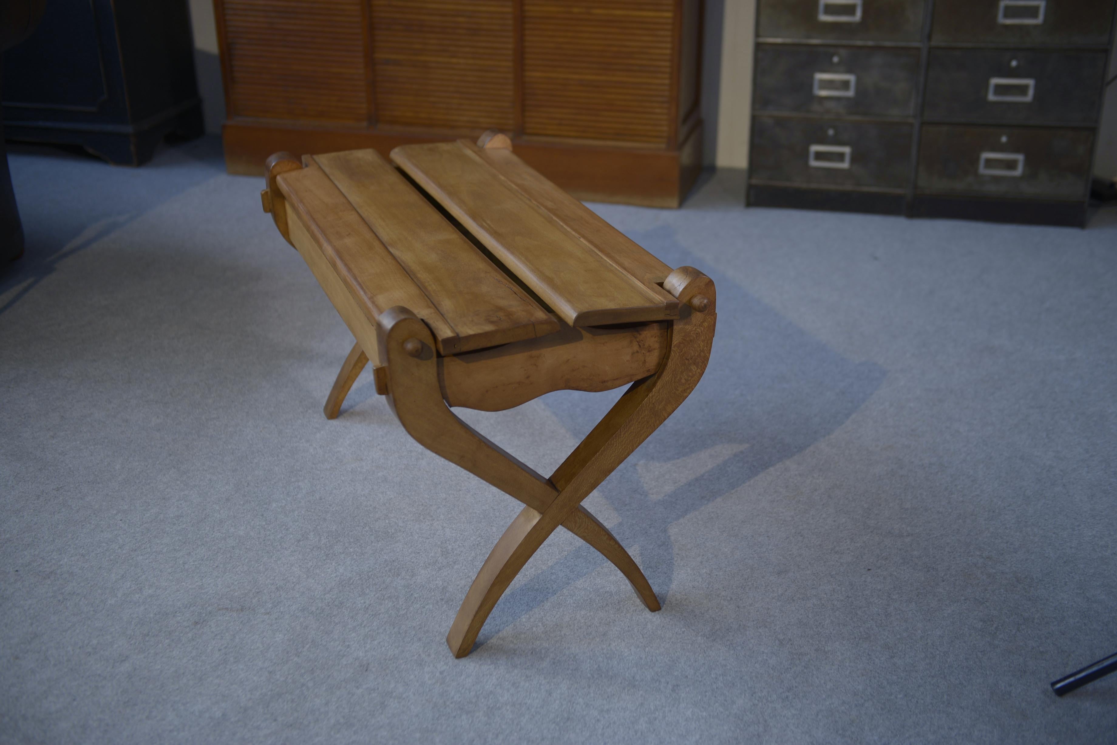 Banc Table travailleuse VOTRE Maison par Guillerme et Chambron 1950's In condizioni buone in vendita a TOURCOING, FR