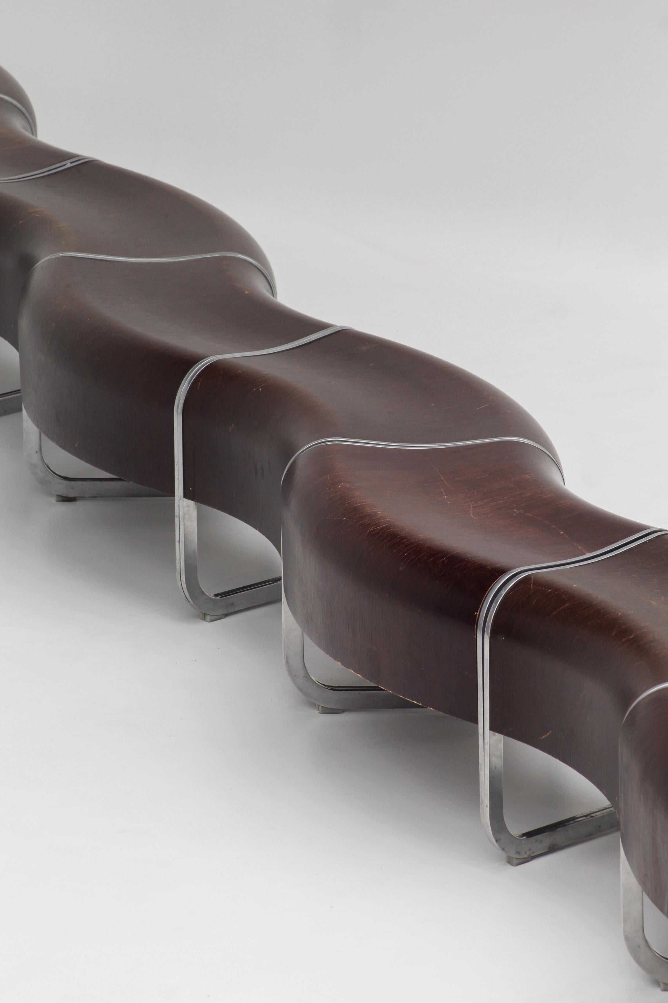 Banc ZA par Shin & Tomowo Azumi pour La Palma, 2000er Jahre im Angebot 3