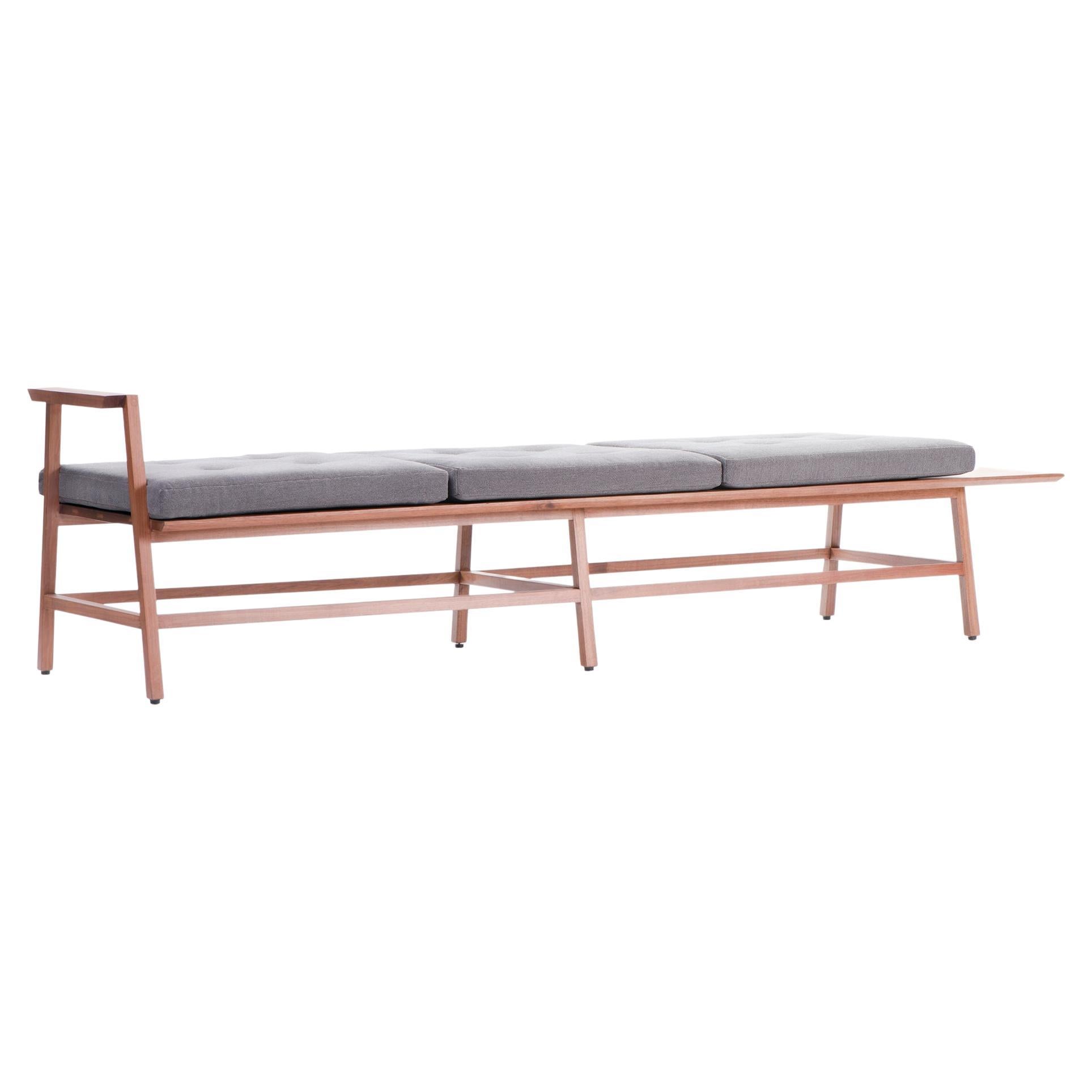 Banca Dedo, Mexican Contemporary 3-Seat Bench by Emiliano Molina for Cuchara