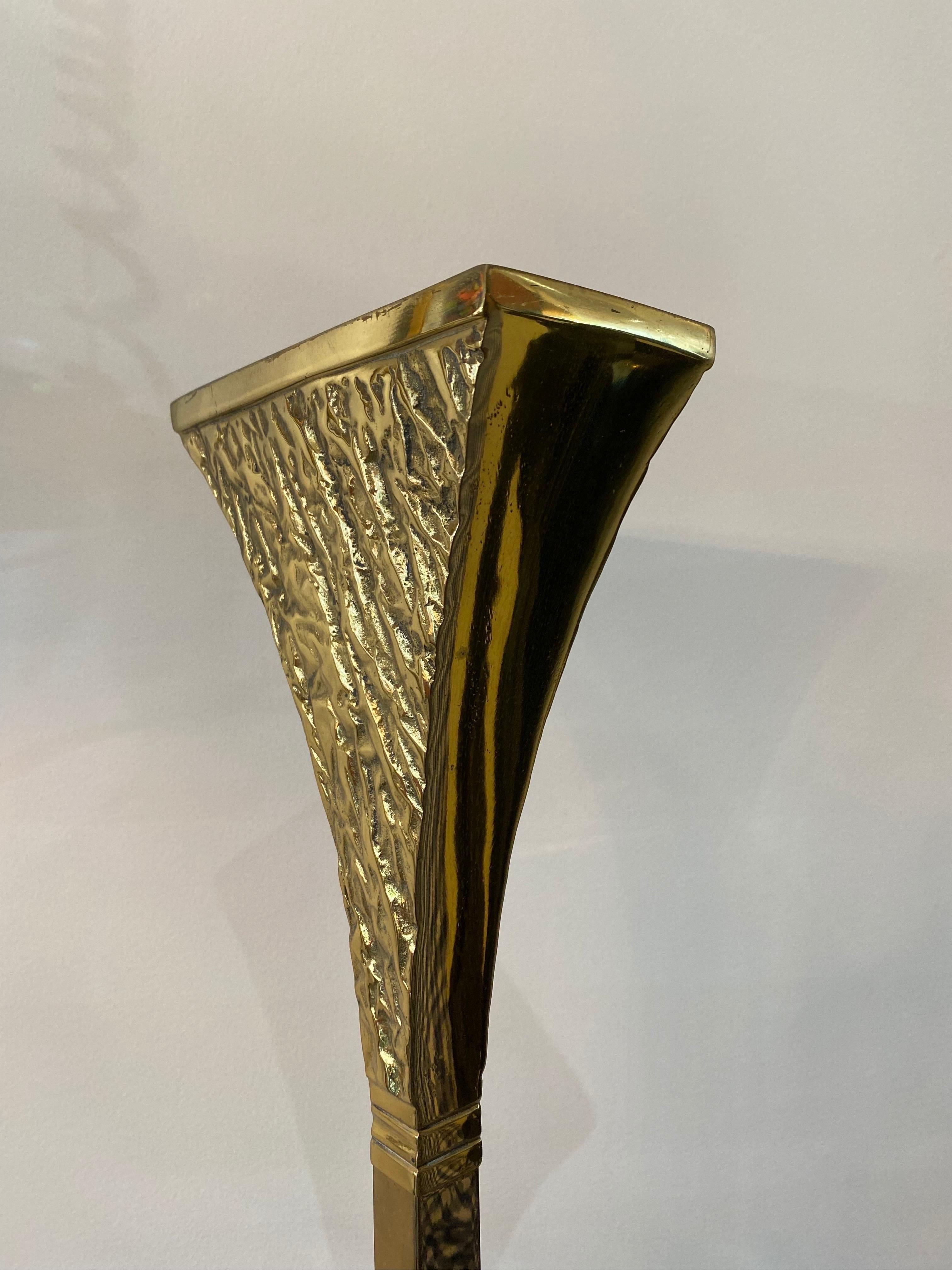 Banci Firenze Brass Uplighting Floor Lamp For Sale 1