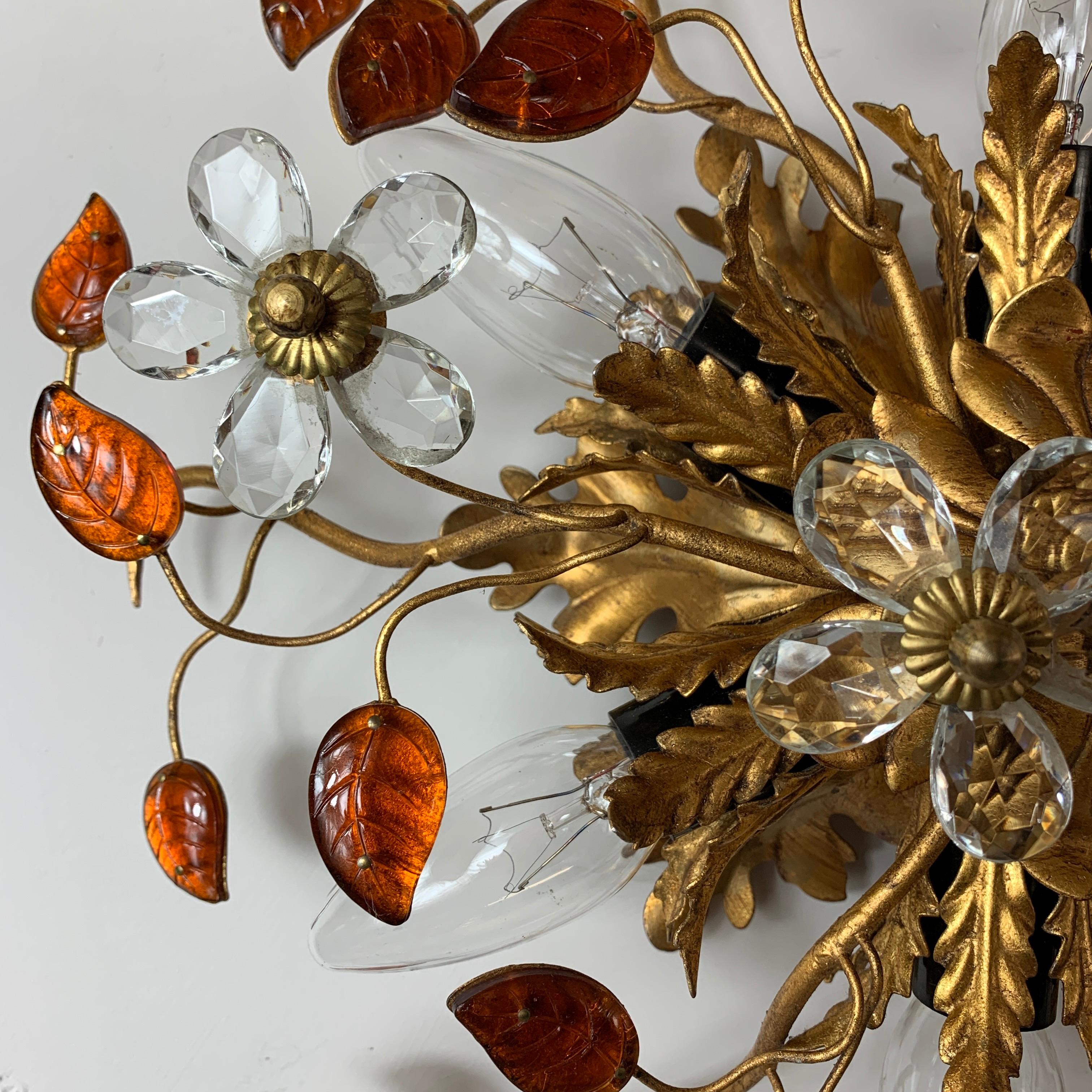 Banci Firenze Florentine Murano Glass Flushmount 1