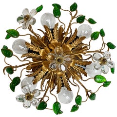 Banci Firenze Florentine Murano Glass Flushmount