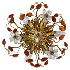 Banci Firenze Florentine Murano Glass Flushmount