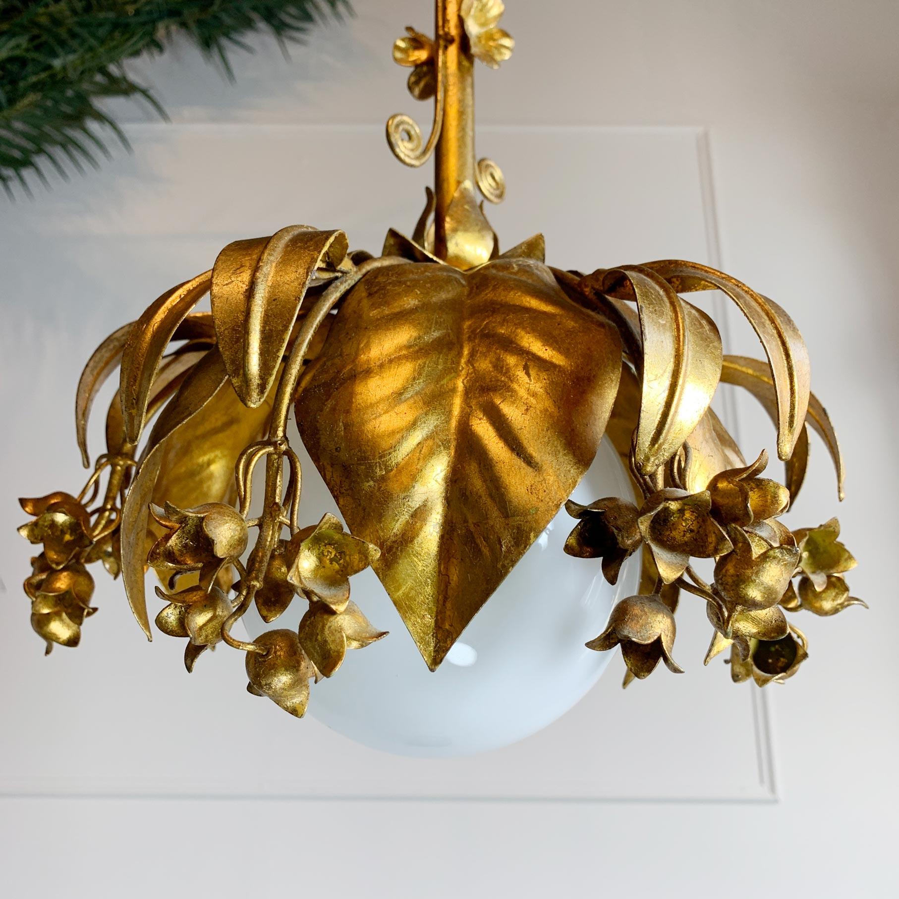 Gilt Banci Firenze Gold Globe Pendant Light