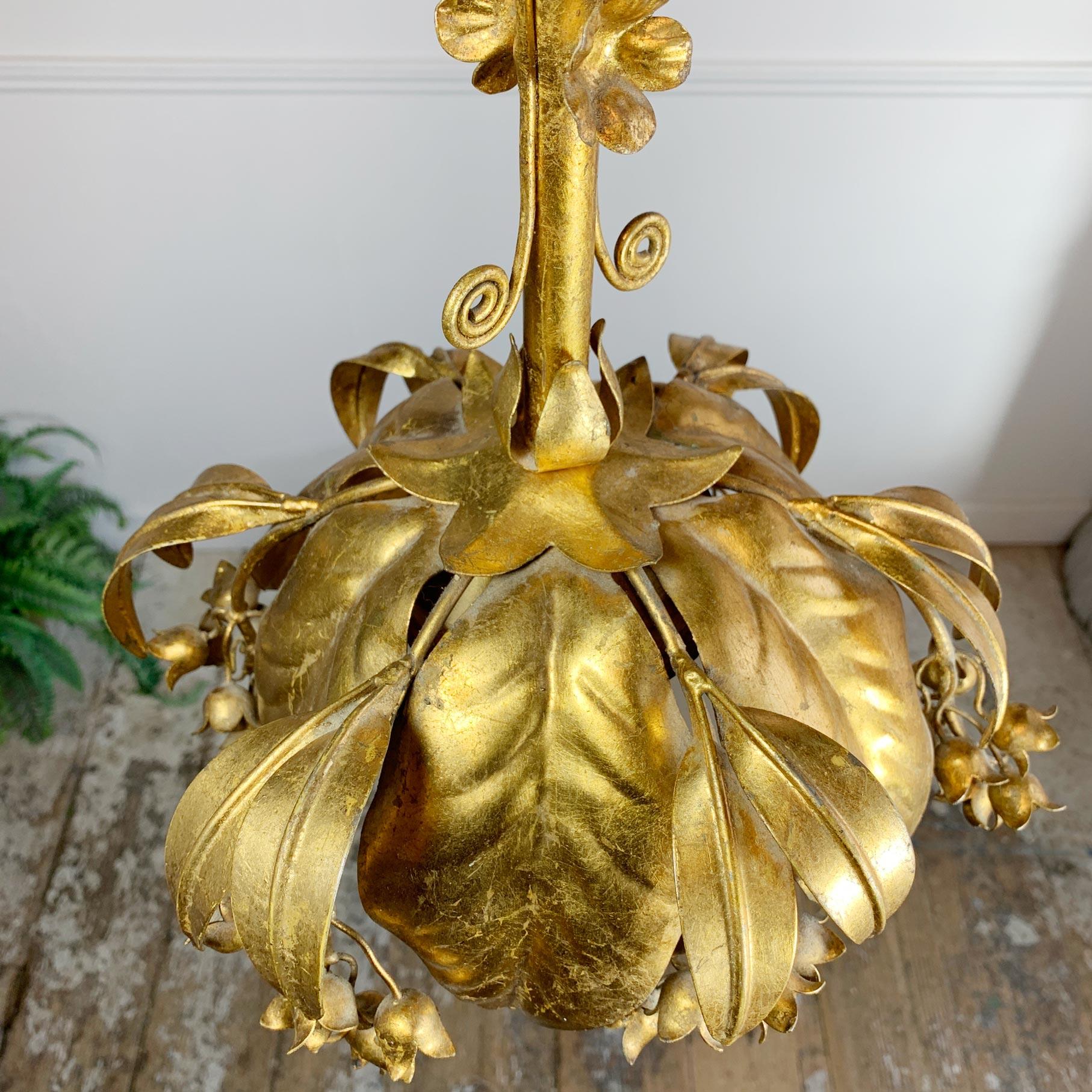Banci Firenze Gold Globe Pendant Light In Good Condition In Hastings, GB