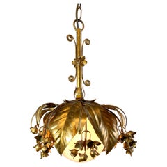 Lampe à suspension globe dorée Banci Firenze