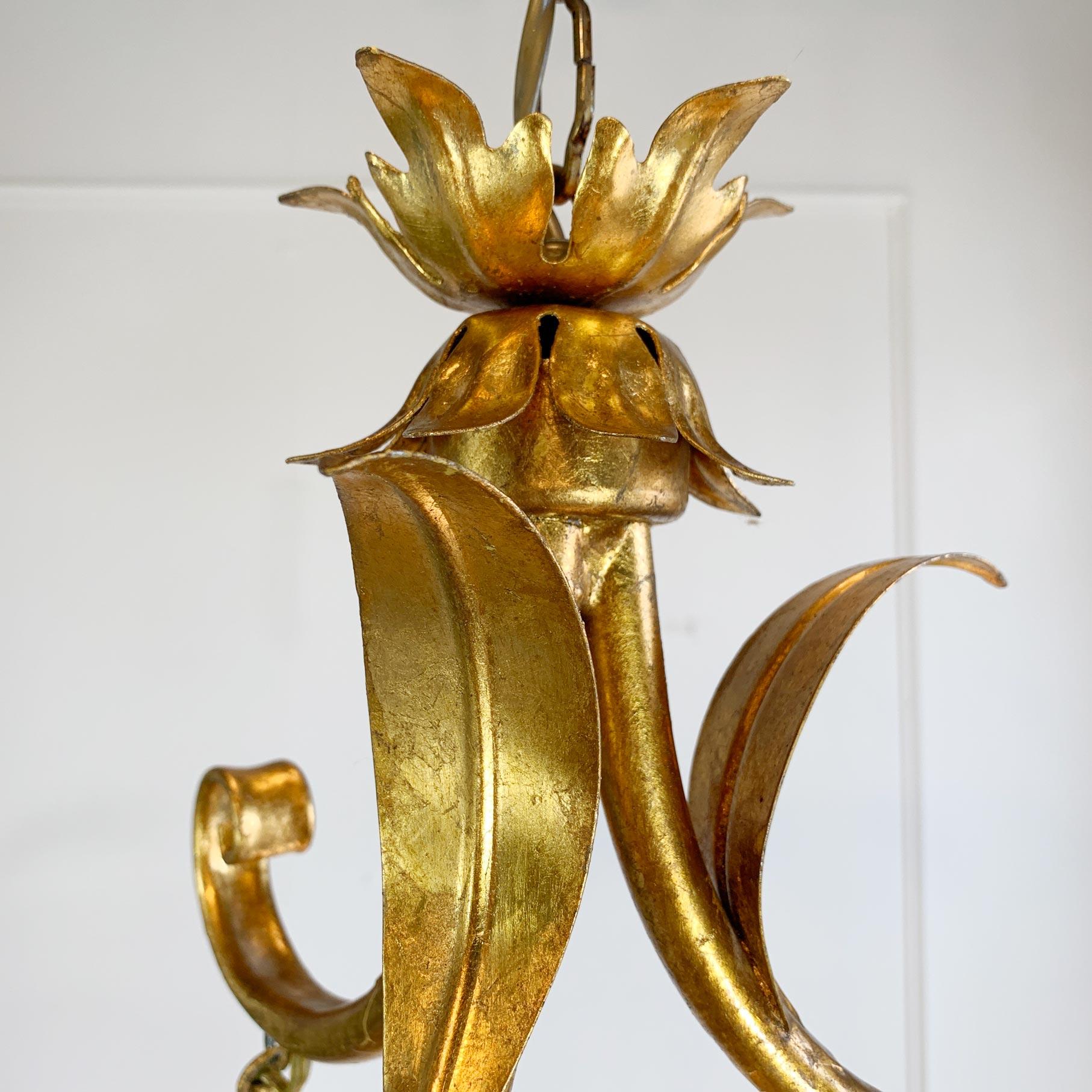 Banci Firenze Gold Globe Triple Pendant Light For Sale 4