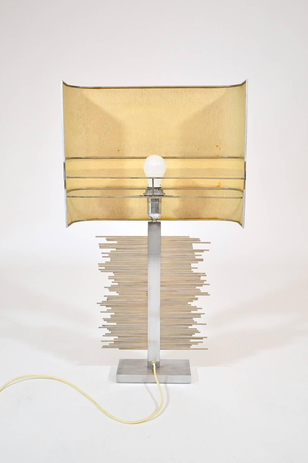 Banci Firenze Italian Sculptural 1970s Large Table Lamp For Sale 4