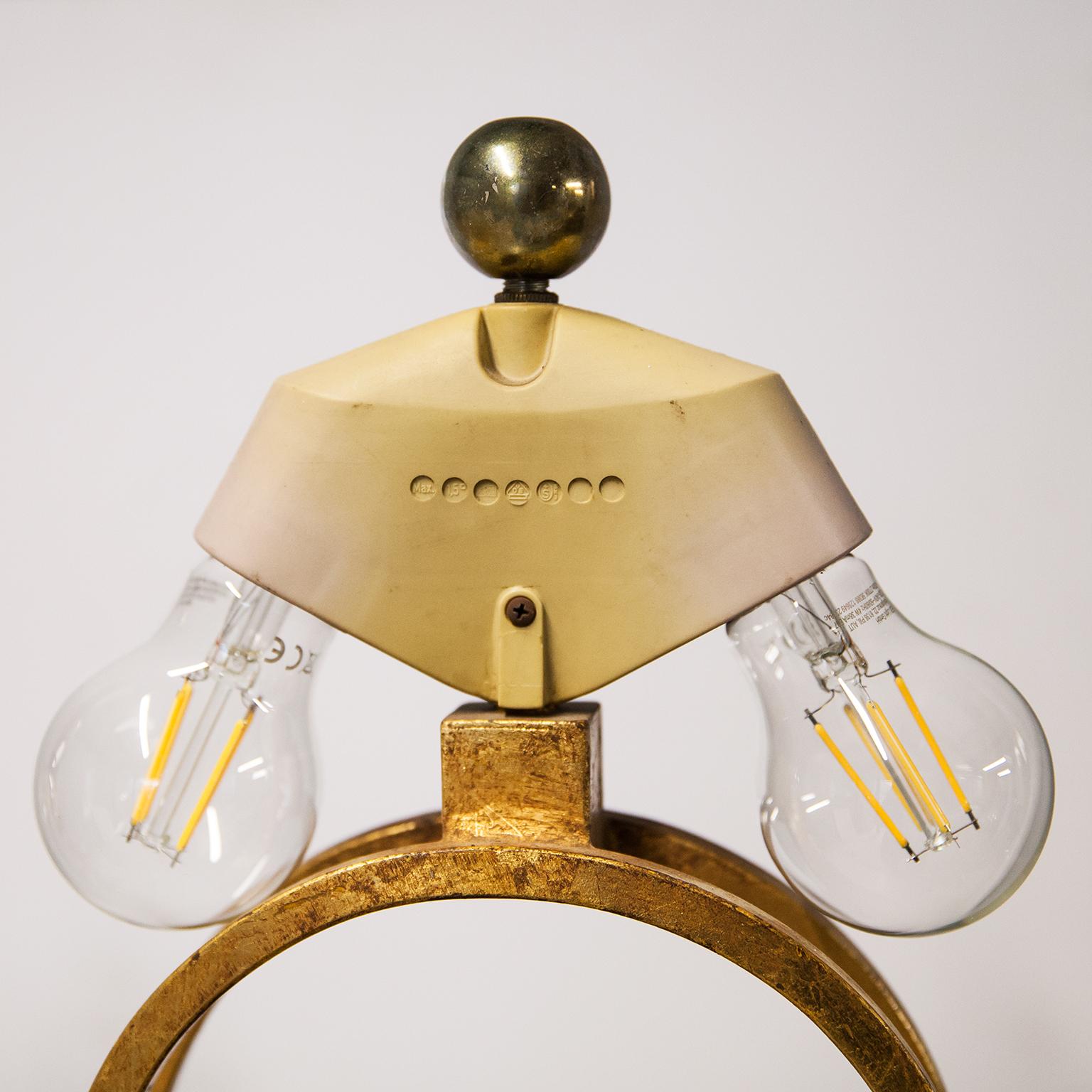 Lampada da tavolo floreale Banci Italia 1960s in vendita 6