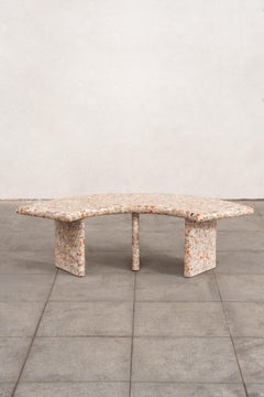 Brut Terrazzo Bench