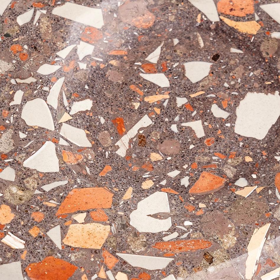 Brut Terrazzo Bench en vente 5