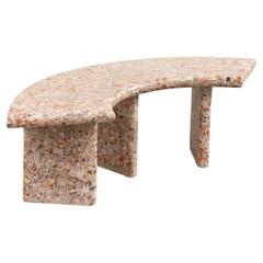 Brut Terrazzo Bench
