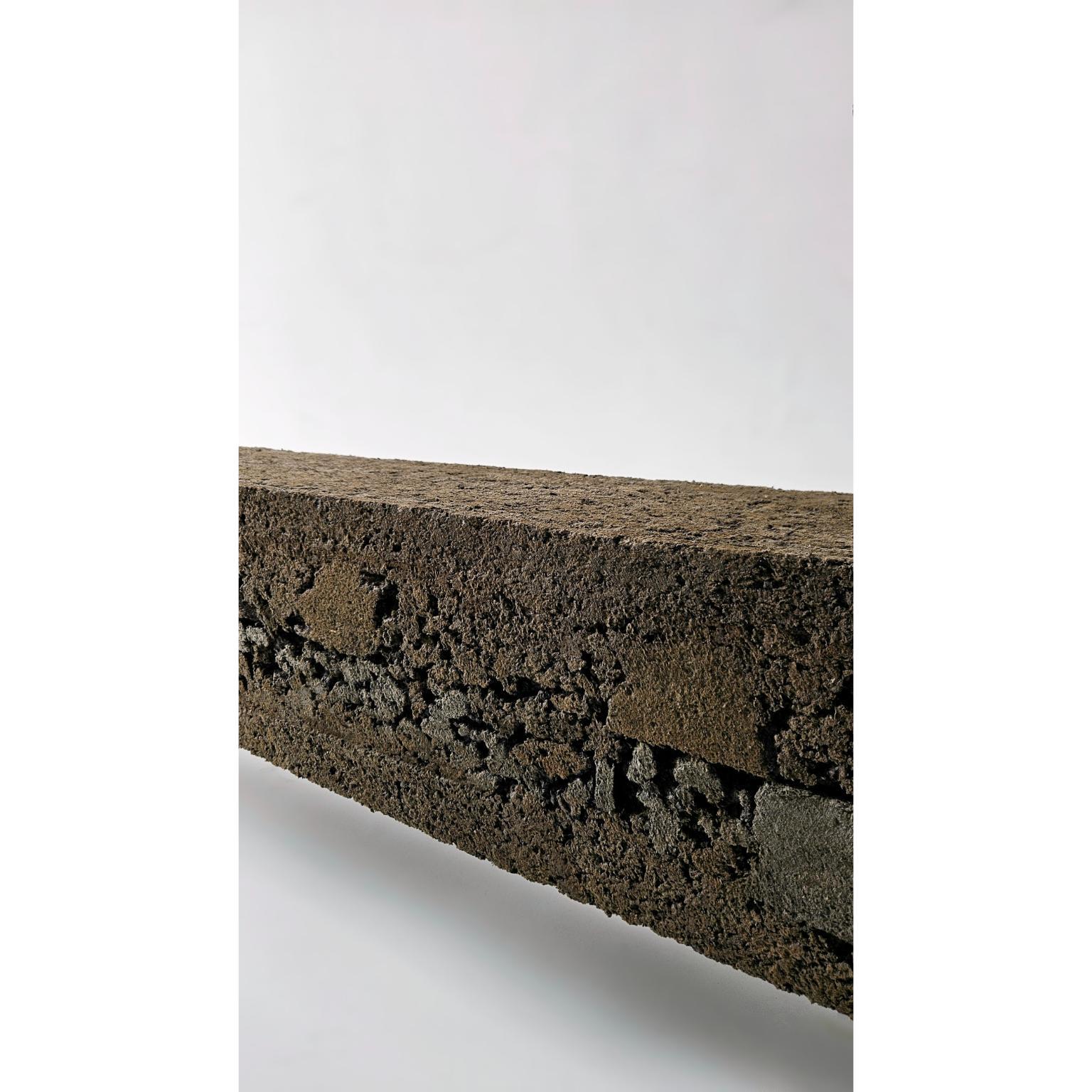 Post-Modern Banco Taipa Escudo Bench by Domingos Tótora Estúdio For Sale