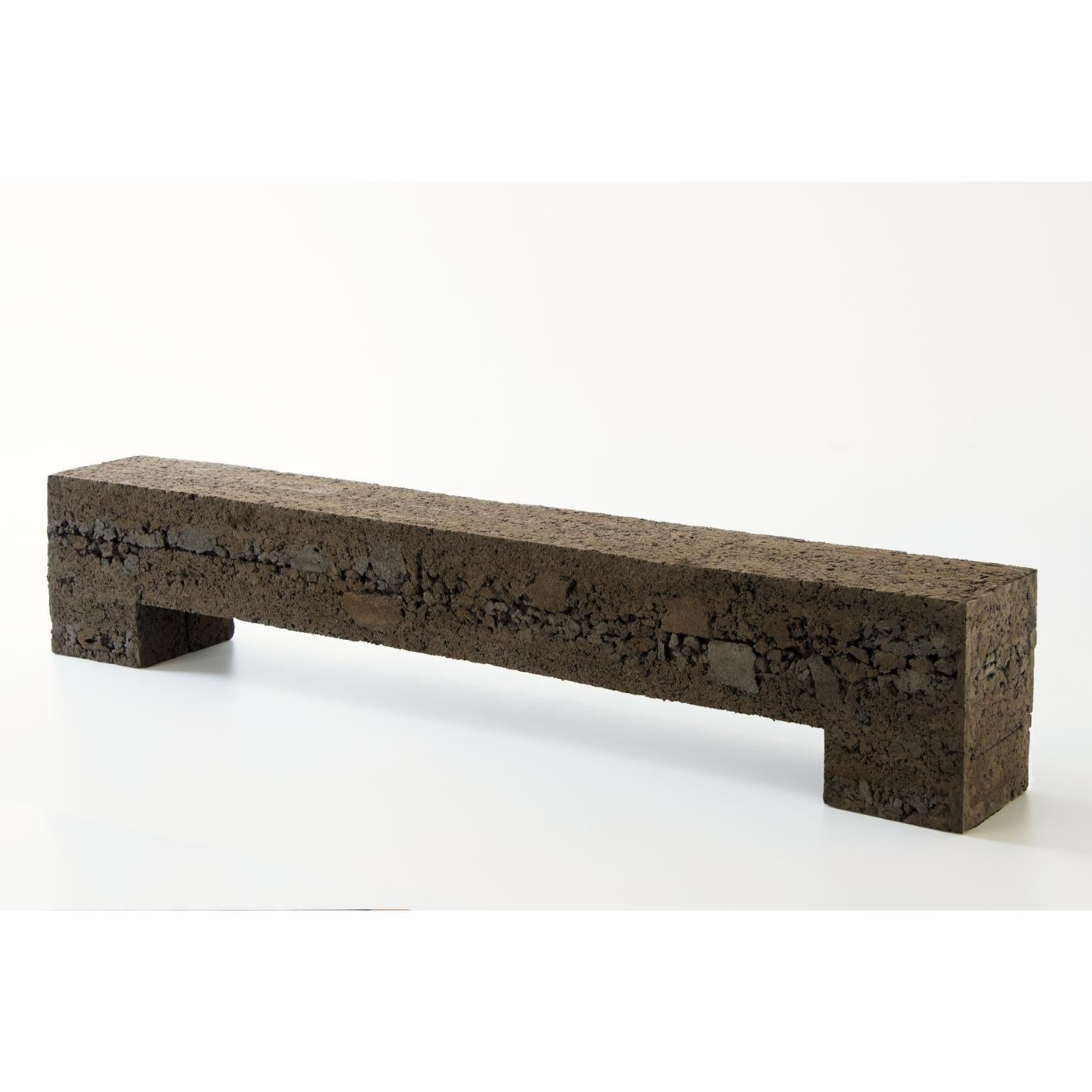 Brazilian Banco Taipa Escudo Bench by Domingos Tótora Estúdio For Sale