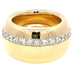 Band Diamond Yellow 18K Exclusive Ring