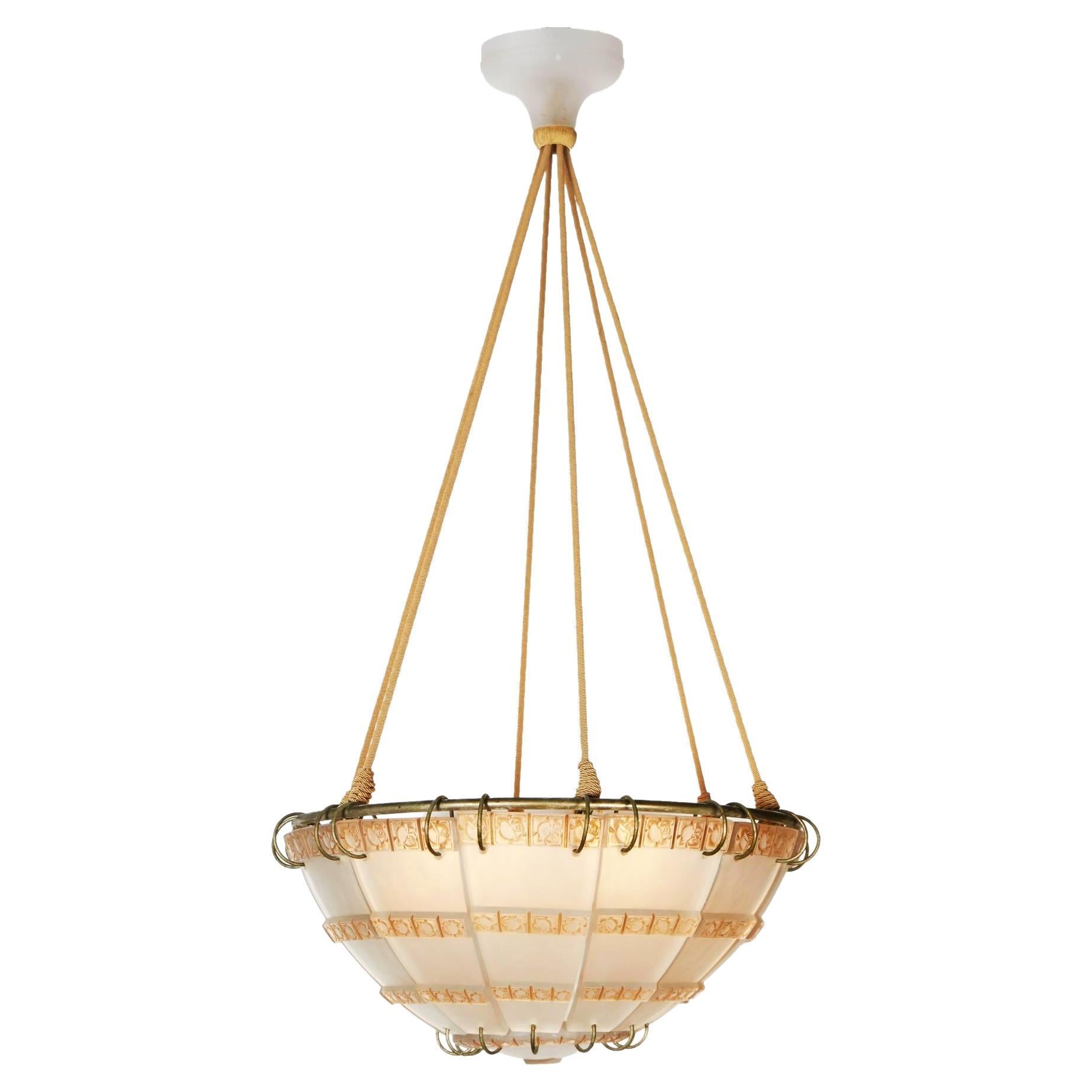 Bandes Des Roses Chandelier